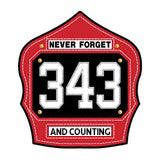 14th Anniversary FIRE 343 & Counting Tee