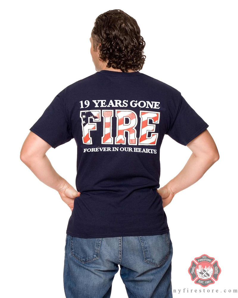 19 Years Gone 9/11 FIRE Memorial Tee