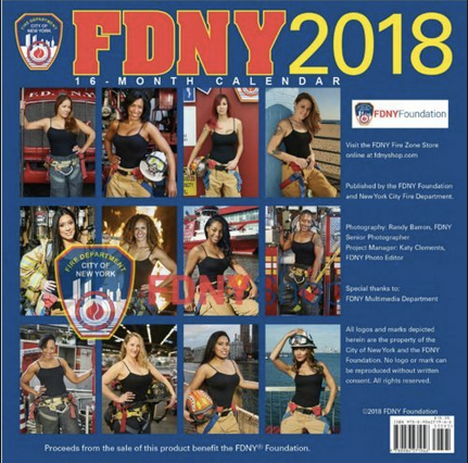 2018 FDNY Calendar of Heroes - The Woman