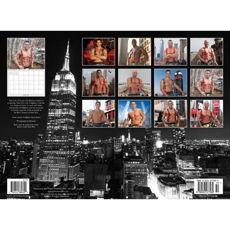 2018 NYC Firefighter Calendar