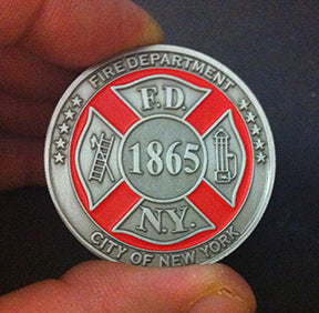 1.75" FDNY Challenge Coin
