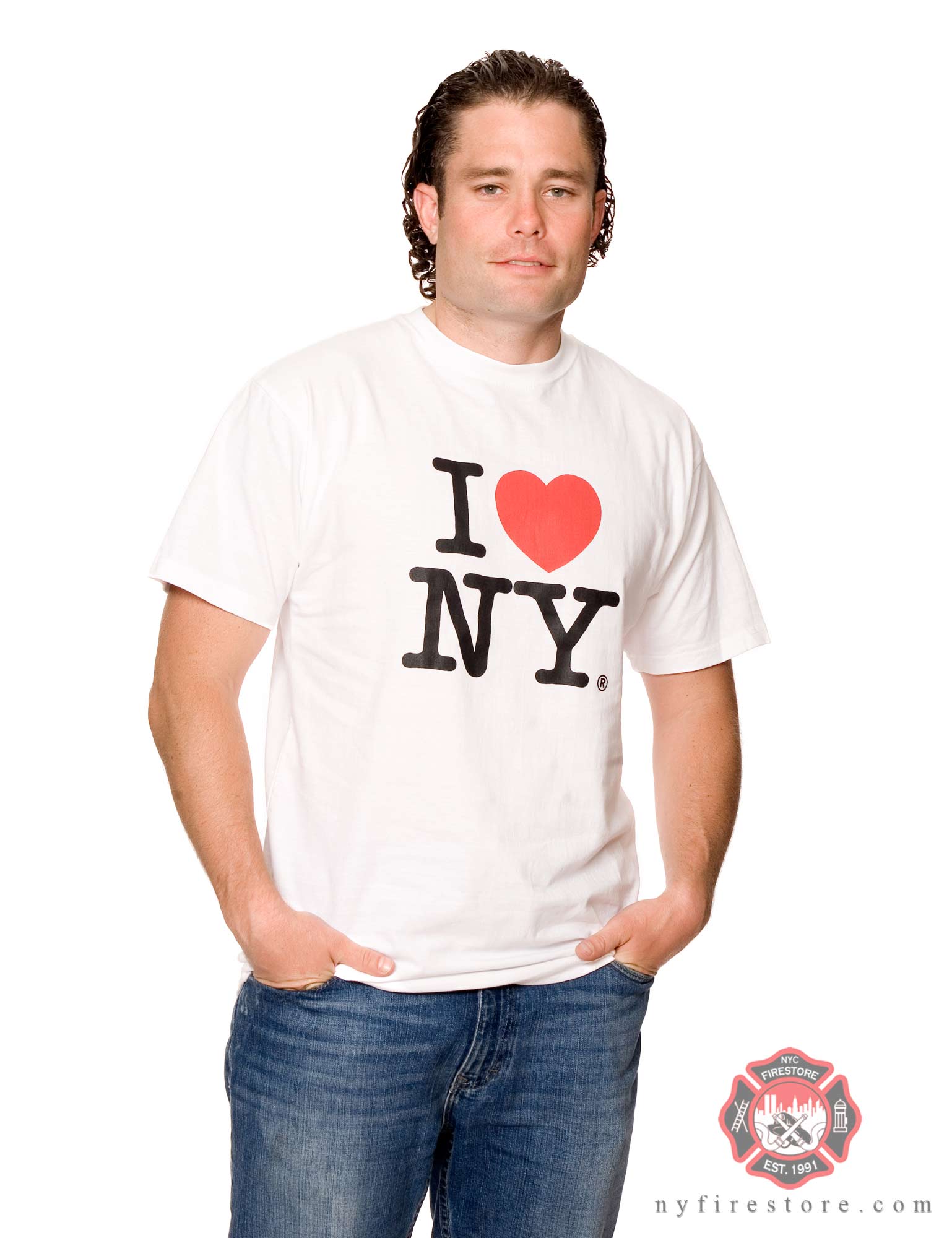 møl konsonant ukuelige I Love NY T-Shirt
