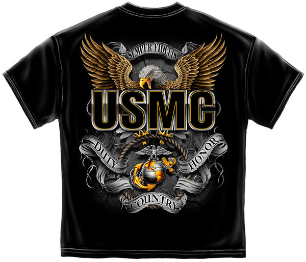 Marine Corps "Duty Honor Country" Tee