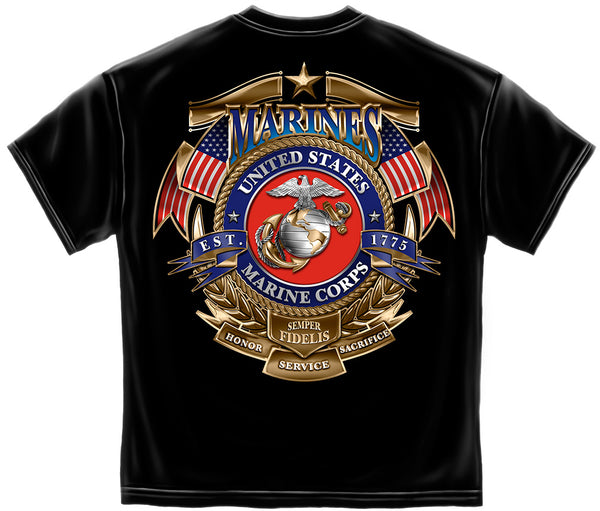 Marine Corps "Honor Service Sacrifice" Tee