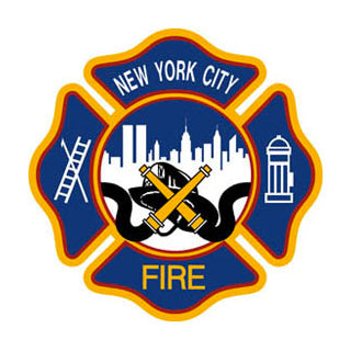 New York City Fire Maltese Cross Decal