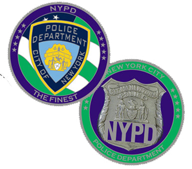 1.75" NYPD Challenge Coin