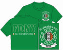 2025 Green FDNY Saint Patrick's Day Tee Shirt