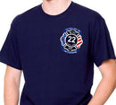 22 Years Gone WTC FIRE Memorial Tee