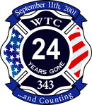 24th Anniversary WTC Memorial Decal