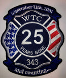 25th Anniversary WTC Fire Memorial Patch
