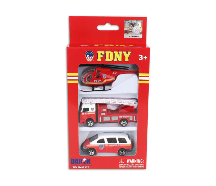 FDNY 3 Pc Set