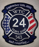 24th Anniversary WTC Fire Memorial Patch