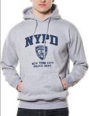 NYPD Gray Hoodie Sweatshirt