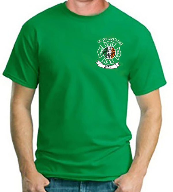 2023 Green FDNY Saint Patrick's Tee