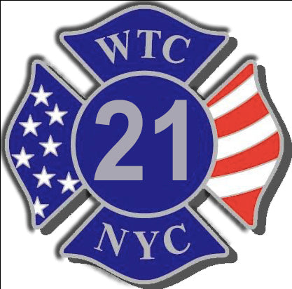 21st Anniversary WTC FIRE Lapel Pin