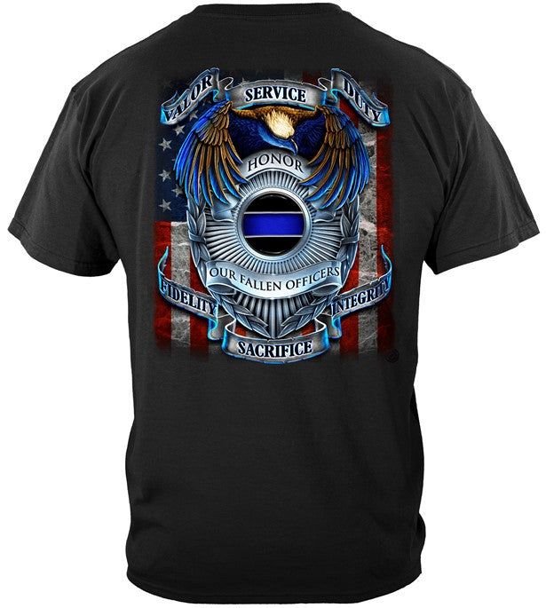 "Honor our Fallen" Shield & Eagle Tee