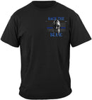 Spartan Helmet "Back The Blue" Tee