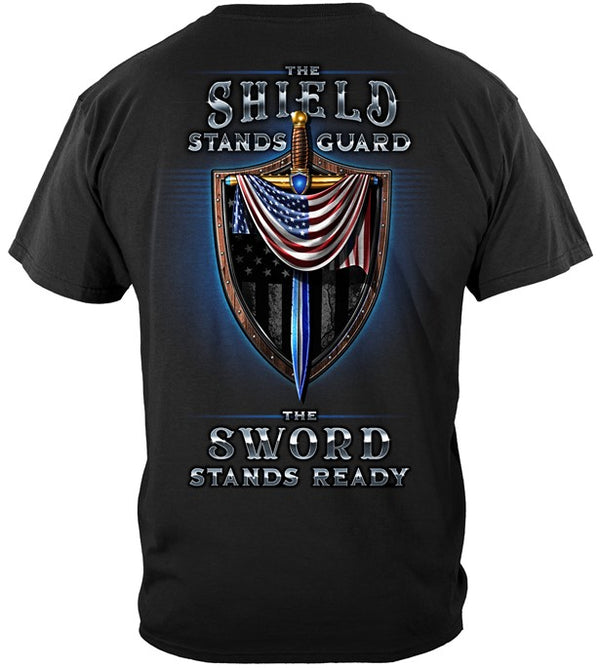 Shield and Sword Law Enforcement Tee