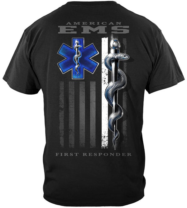 American EMS Flag & Snake
