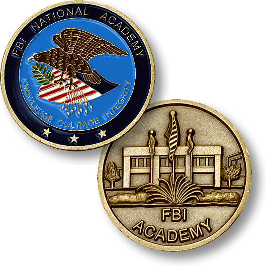 1.50" FBI Academy Challenge Coin