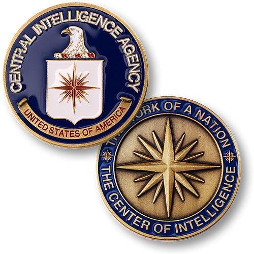 1.75" CIA Challenge Coin