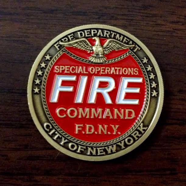 1.75" FDNY Special Operation Command SOC Coin