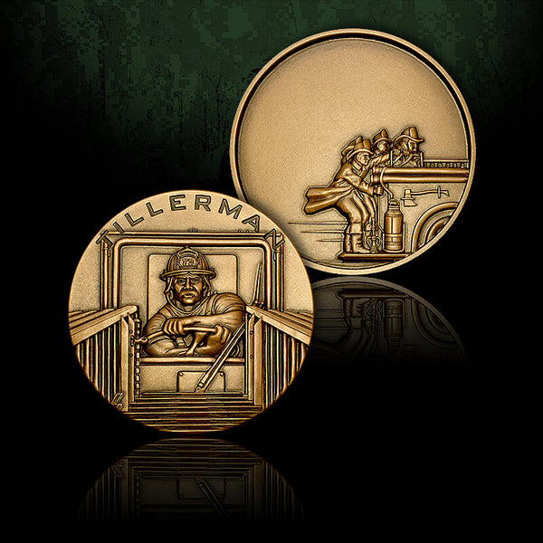 1.75" Tillerman Challenge Coin