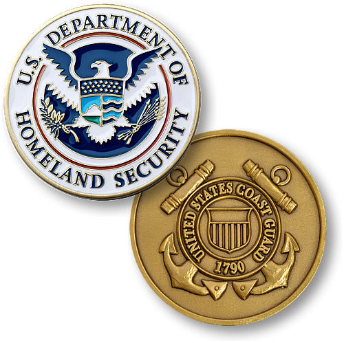 1.75: U.S. Coast Guard Challenge Coin