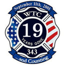 19 Years Gone 9/11 FIRE Memorial Decal