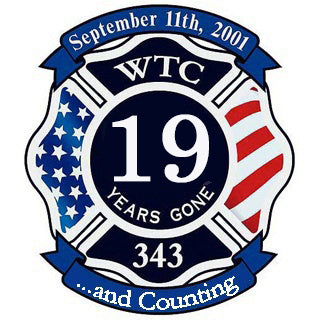 19 Years Gone 9/11 FIRE Memorial Decal