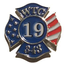 19 Years Gone 9/11 FIRE Memorial Lapel Pin