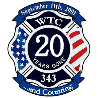 20 Years Gone WTC FIRE Memorial Decal