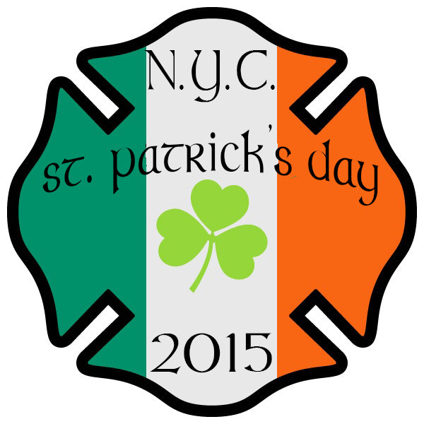 2015 St. Patrick's Day Maltese Cross Decal