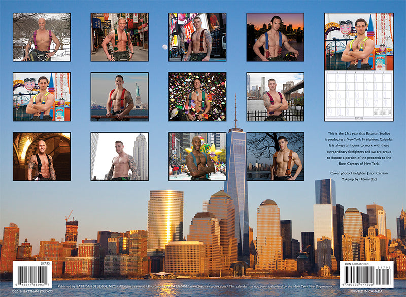 2016 NYC Firefighter Calendar
