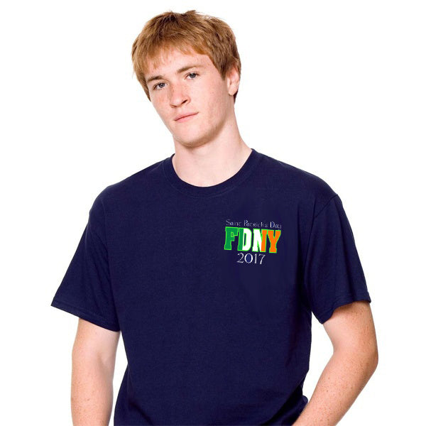 2017 Navy FDNY St. Patrick's Day Tee