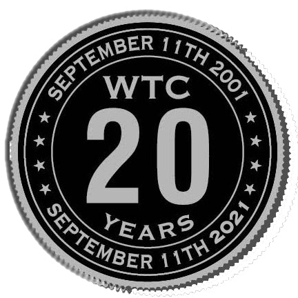 20th Anniversary Subdued WTC Lapel Pin