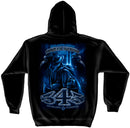 "343 Honor Service Sacrifice" Hooded Sweatshirt