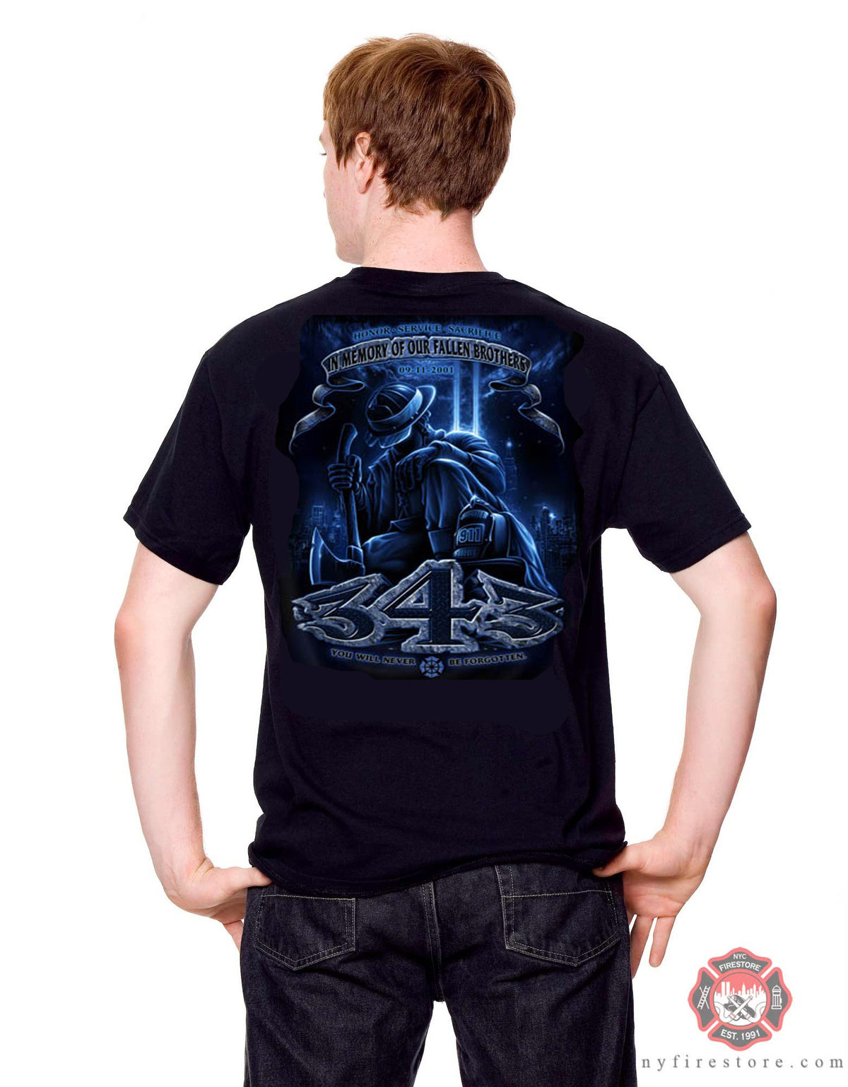 343 Never Forgotten T Shirt