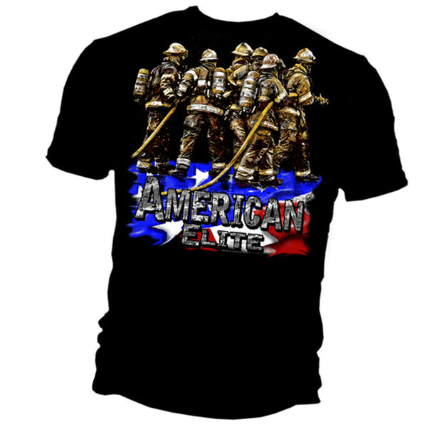 American Elite Firefighter Tee Shirt