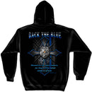 Back The Blue Graphic Hoodie