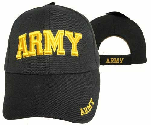 Black U.S. Army Ballcap