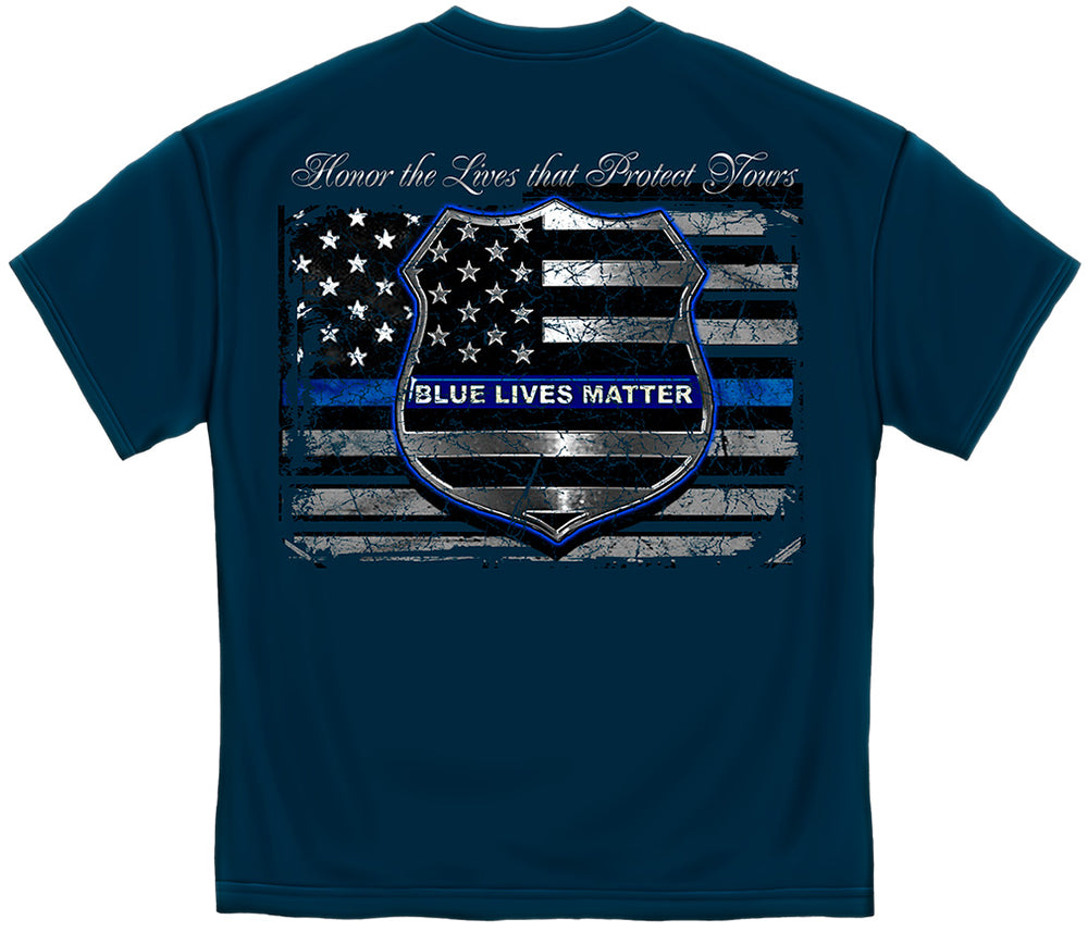 Blue Lives Matter Tee Shirt