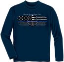 Blue Lives Matter Long Sleeve Tee