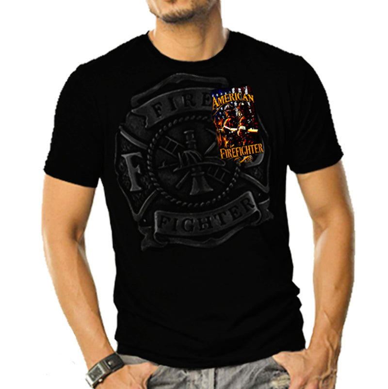 "Bravery Respect Tradition" Firefighter Tee Shirt