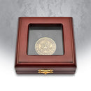 Challenge Coin Wood Presentation Box 