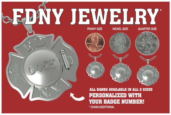 Custom FDNY Medallions