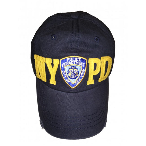 Distressed NYPD Baseball Cap