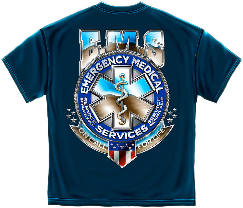 EMS Metallic Logo Tee