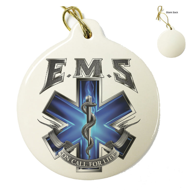 EMS On Call for Life Ornament