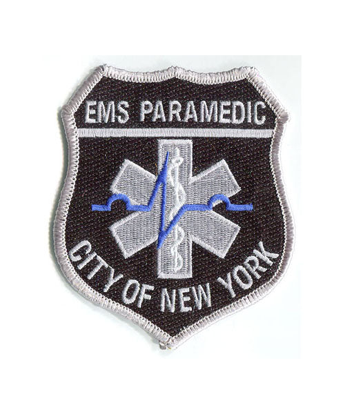 EMS Paramedic City of NY Shield Subdued Patch